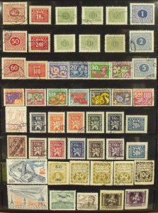 A1050   CZECHOSLOVAKIA          Collection               Mint/Used