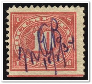 R234 10¢ Documentary Stamp (1917) Used