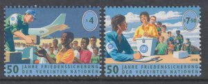 UN Vienna 242-243 MNH VF