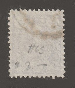 Persia, stamp, Scott#65,  used, hinged,  5k,