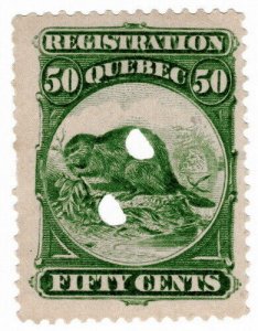 (I.B) Canada Revenue : Quebec Registration 50c