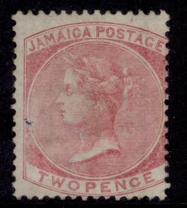 JAMAICA QV SG2, 2d rose, M MINT. Cat £225.