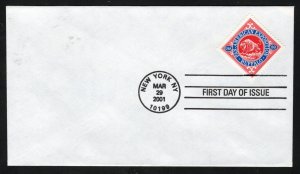 SC# 3505d - (80c) - FDC - Pan-American Exposition - 100th Anniversary