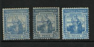 Trinidad & Tobago SG# 151 (a&b) / Mint Light Hinged (See Notes) - S6280