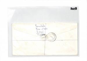 BT228 1977 Zambia *Kitwe* BARCLAYS BANK Commercial Air Mail Cover {samwells}