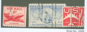 United States #C41/C43/C61 Used Multiple