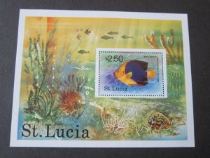 St Lucia 1978 Sc 447 fish MNH