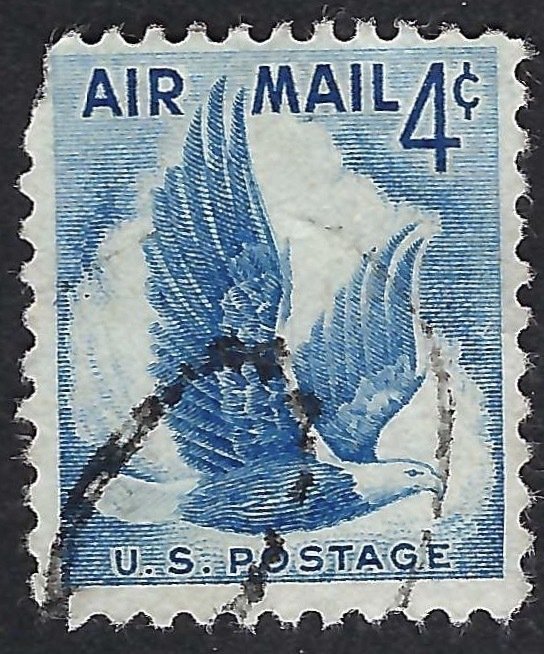 United States #C48 4¢ Eagle in Flight (1954). Used.