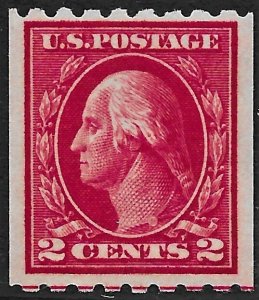 US 1912 Sc. #411 OG hinged, nicely centered