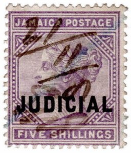 (I.B) Jamaica Revenue : Judicial 5/-