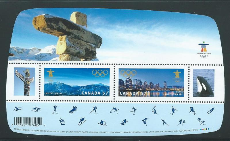 Canada 2366 2010 Olympics s.s. MNH