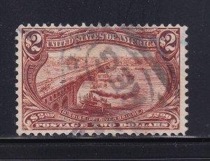 293 VF used with neat cancel and nice color cv $ 1050 ! see pic ! 