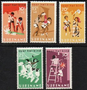 Suriname Sc #B127-B131 MNH