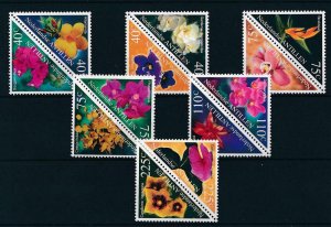 [NA1284] Netherlands Antilles Antillen 1999 Flowers Triangles MNH