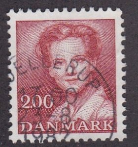 Denmark # 703, Queen Margarethe II, Definitive Issue, Used, 1/3 Cat.