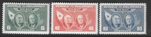 Philippines C64-C66  Complete  MNH SC:$5.50