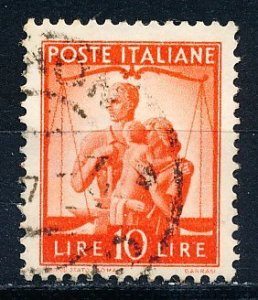 Italy #487 Single Used