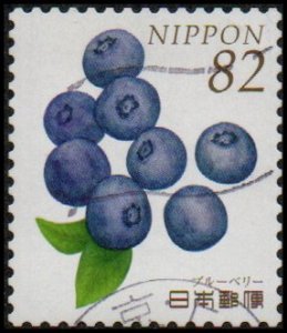 Japan 3994e - Used - 82y Blueberries (2016) (cv $1.10) (2)