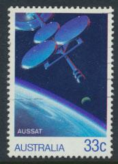 SG 998 SC# 972   Fine Used  - AUSSAT Communications Satallite