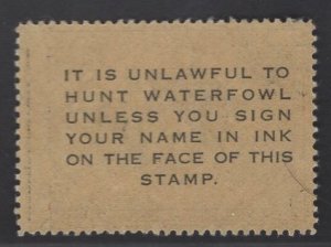 US #RW18 $2 Gray Black  Duck Stamp MINT NH SCV $90.00