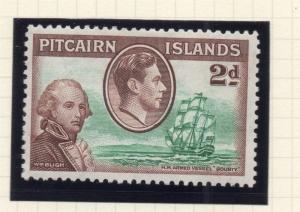 Pitcairn Islands 1963 Early Issue Fine Mint Hinged 2d. 230087