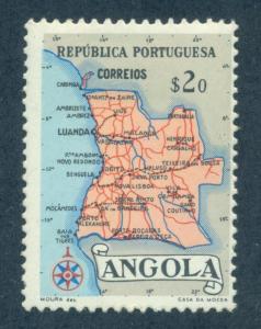 ANGOLA SC# 393 FINE OG 1955