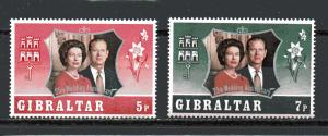 Gibraltar 292-293 MNH