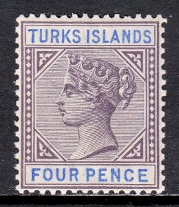 Turks Islands - Scott #53 - MNH - SCV $11+