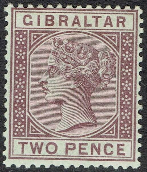 GIBRALTAR 1886 QV 2D