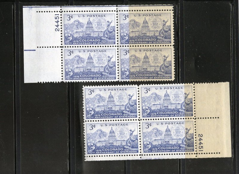 1001 Colorado, MNH PB/4 set/2 (#24451)