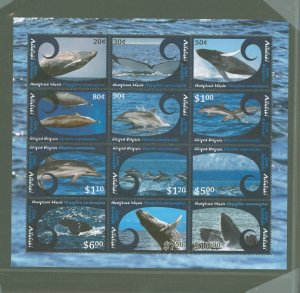 Aitutaki #593  Souvenir Sheet