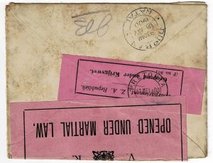 Orange Free State 1900 (May 4) Kroonstad cancel on cover to POW in Cape Colony