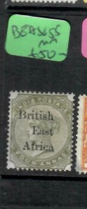 BRITISH EAST AFRICA  (P1306B)  QV ON INDIA 4A  SG 55  MOG  