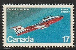 1981 Canada - Sc 903i - MNH VF - 1 single - Canadair CL-41 Tutor