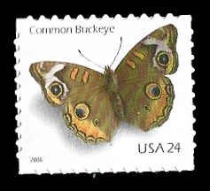 PCBstamps   US #4001 24c Butterfly, MNH, (9)