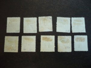 Stamps - Cuba - Scott# 253-262 - Used Set of 10 Stamps