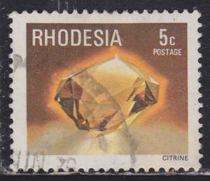 Rhodesia 296 Citrine 1970