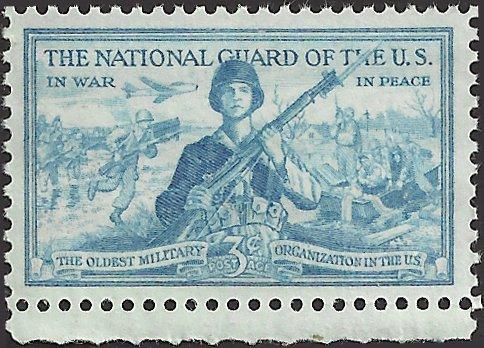 # 1017 MINT NEVER HINGED NATIONAL GUARD