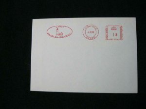 LUNDY STAMP USED ON 1992 COVER