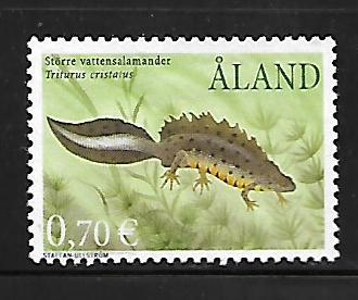 ALAND ISLANDS, 196, USED, TRITURUS CRISTATUS