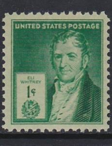 889 Eli Whitney MNH