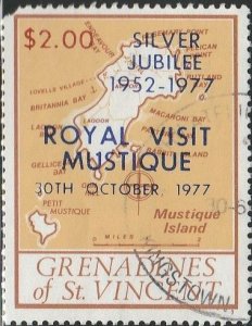 Saint Vincent-Grenadines, #128 Used  From 1977