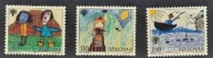 FAROE ISLANDS Scott #45-47 International Year of the Child MNH