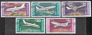 Bulgaria # 3557 - 3561 Jets Set of 5