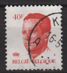 Belgium1980 Scott 1098 used - 40fr, King Baudoin