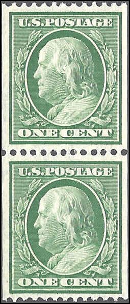 348 Mint,OG,NH... Pair... SCV $225.00