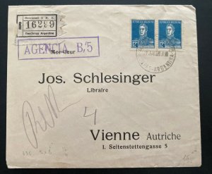 1930 Buenos Aires Argentina Commercial Cover To Vienna Austria