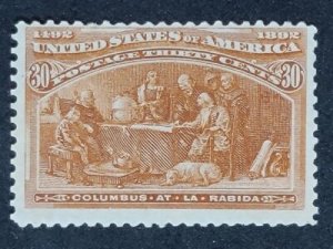 Sc# 239 M-NG 1893 30c Colombian Issue F/VF