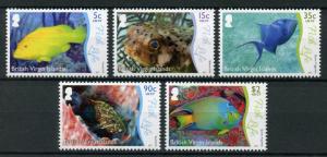 British Virgin Islands BVI 2017 MNH Underwater Life Pt 2 Fish Life 5v Set Stamps