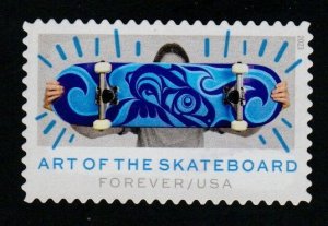 SC# 5763 - (63c) - Art of the Skateboard - 1 of 4 - USED Single Off Paper